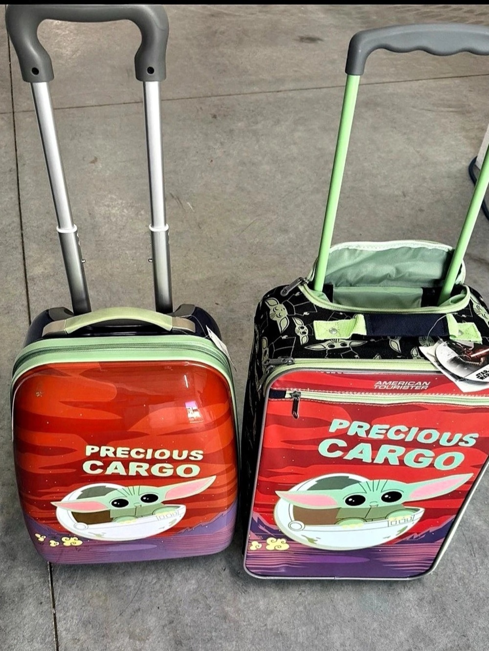 American Tourister Star Wars Grogu "Precious Cargo" Kids Luggage